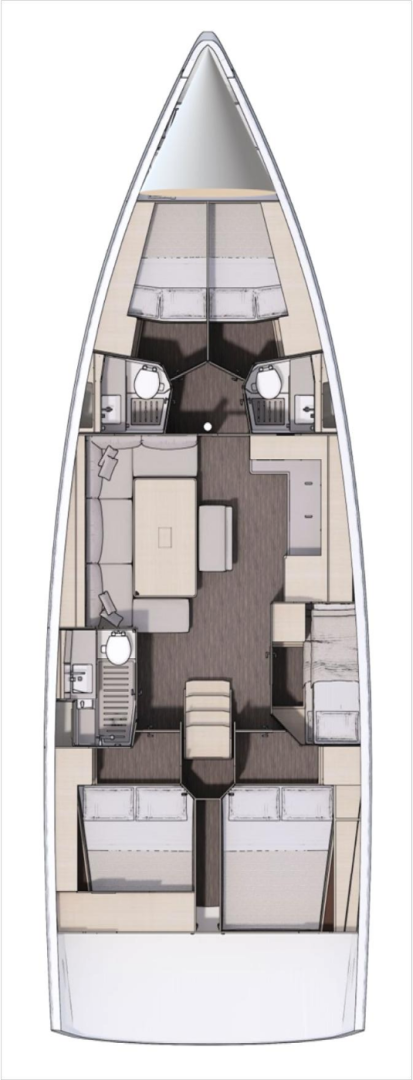 Hire Sailboat Dufour with a boat licence