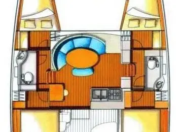 Hire Catamaran Lagoon with a boat licence