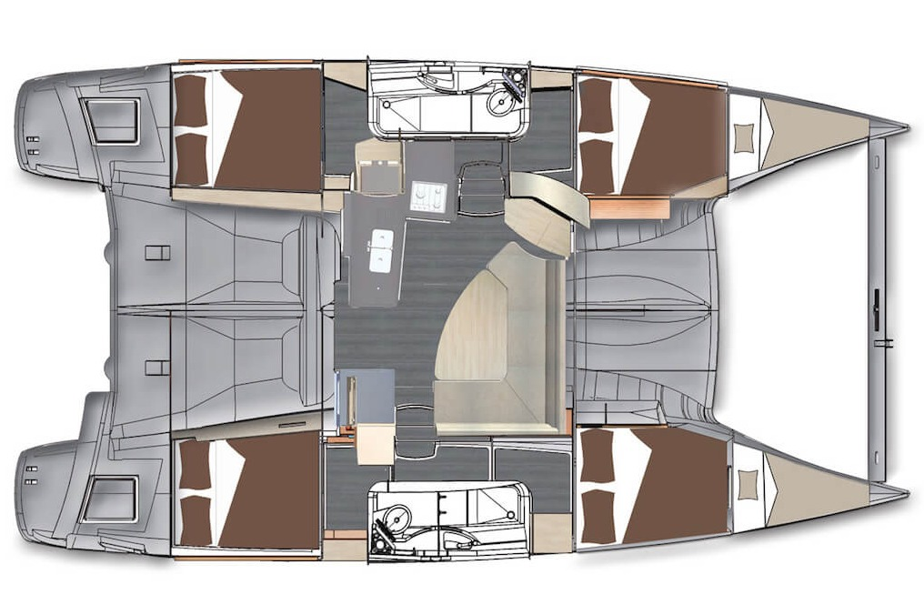 Yacht hire Punat cheap Lipari 41