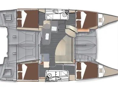 Yacht hire Punat cheap Lipari 41