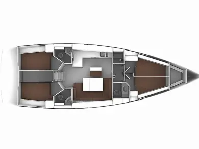 Bavaria Cruiser 46 charter bareboat or skippered in  Lefkáda