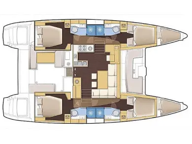 Catamaran to hire Alimos at the best price