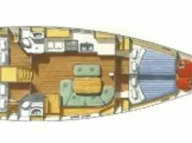 Yacht hire Nikiána cheap Oceanis 473 Clipper