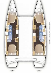 Hire Catamaran Lagoon with a boat licence