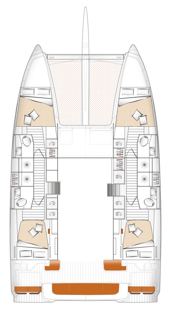 Hire Catamaran Excess with a boat licence