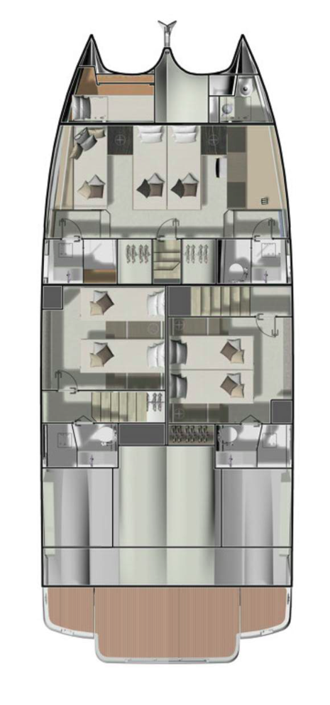 Charter a Prestige Yachts Prestige M48 - 3 + 1 cab. in Split on Samboat