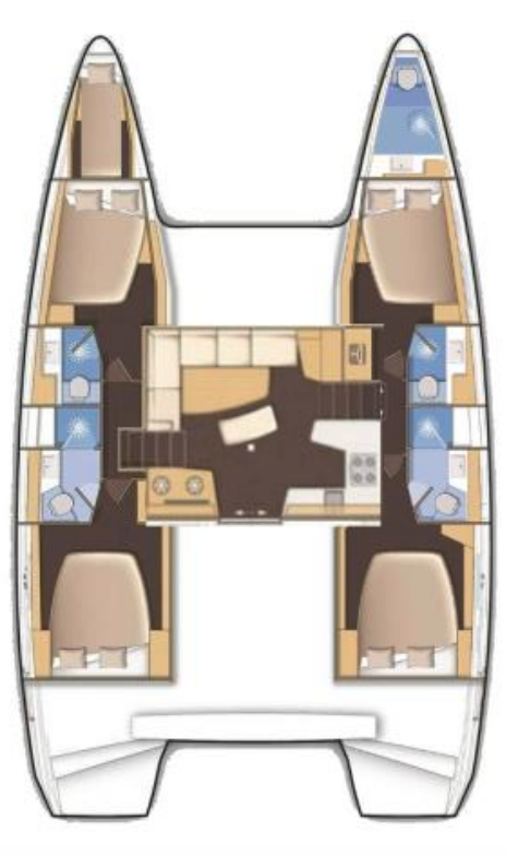 Hire a Lagoon Lagoon 40 Gouvia