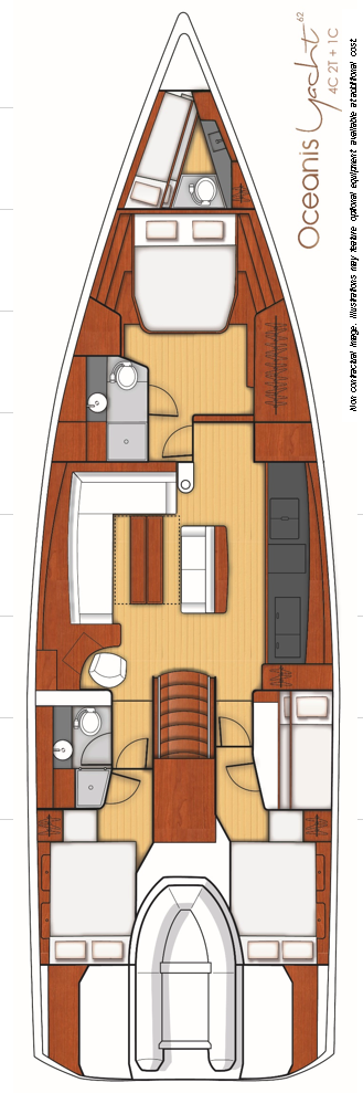 Charter a Bénéteau Oceanis Yacht 62 in Seget Donji on Samboat