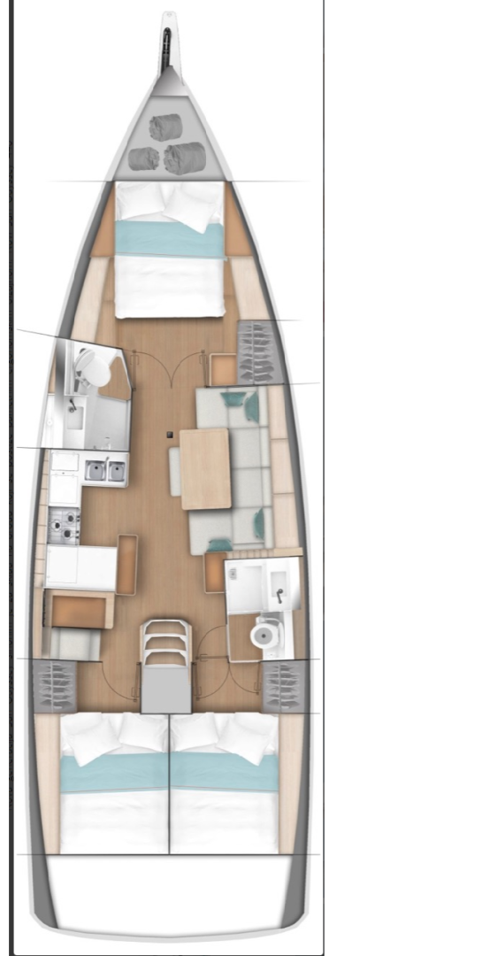 Yacht hire Seget Donji cheap Sun Odyssey 440