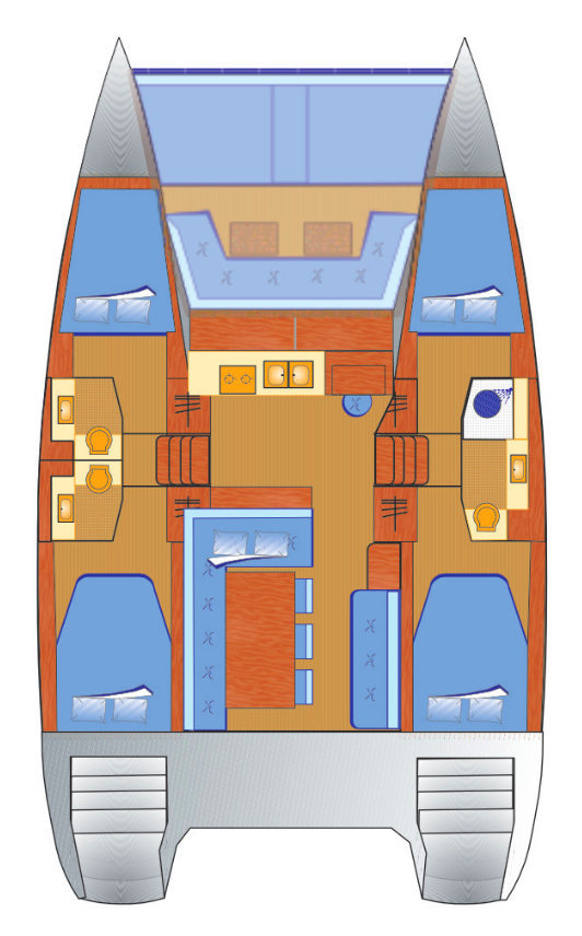 Catamaran hire in Can Pastilla - Bali Bali 4.0