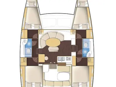 Yacht hire Komolac cheap Lagoon 380