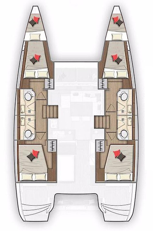 Yacht hire Göcek cheap Lagoon 40