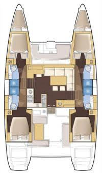 Hire Catamaran with or without skipper Lagoon Split