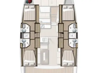 Catamaran hire in Pirovac - Bali Bali 4.2