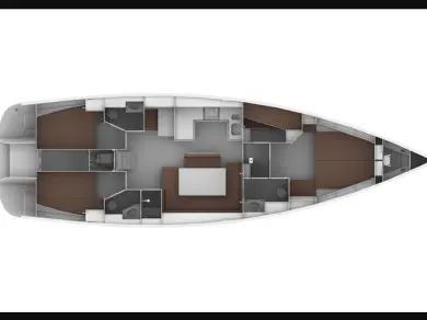 Bavaria Cruiser 50 charter bareboat or skippered in  Rhodes (City)