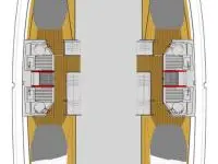Hire Catamaran Fountaine Pajot with a boat licence