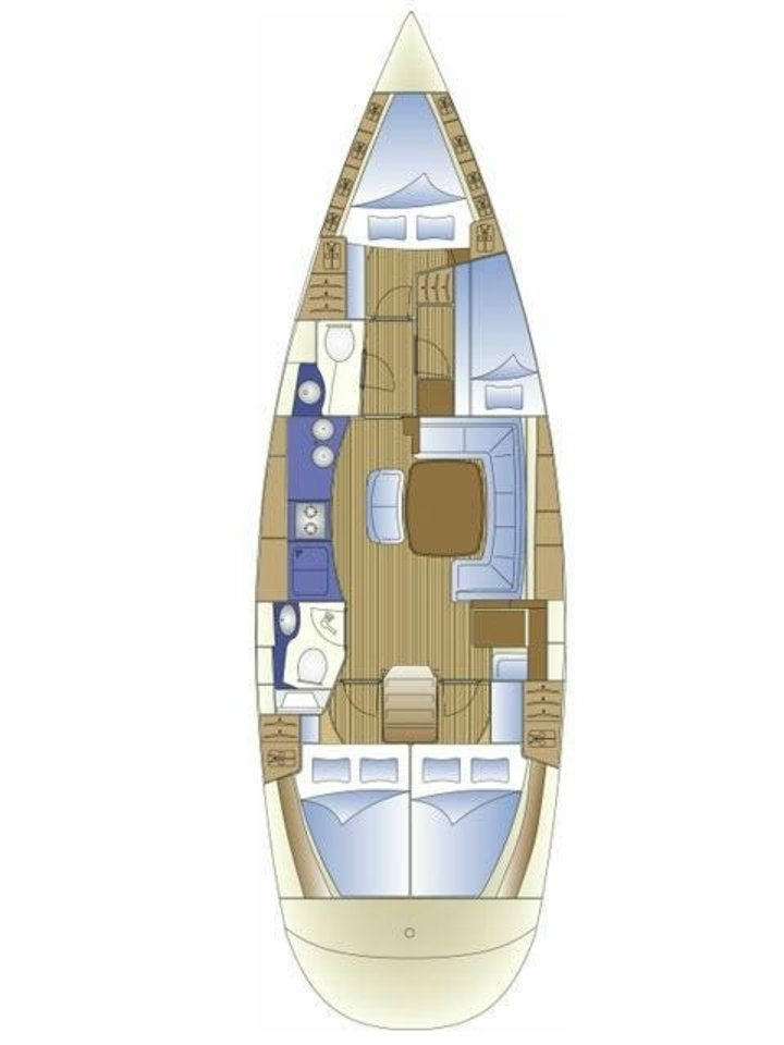 Sailboat hire in Split - Bavaria Bavaria 44