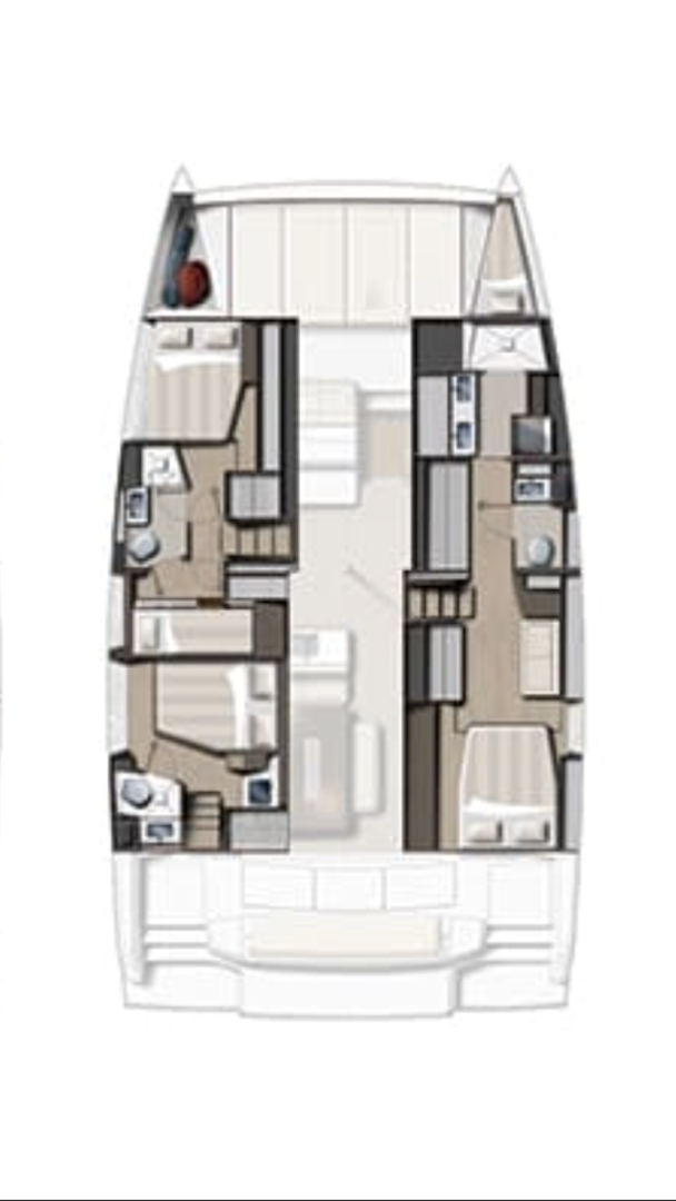 Bali Bali 4.6 charter bareboat or skippered in  Seget Donji