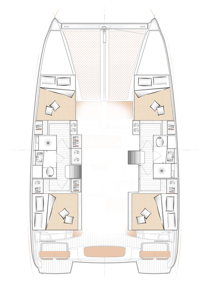 Hire Catamaran Excess with a boat licence