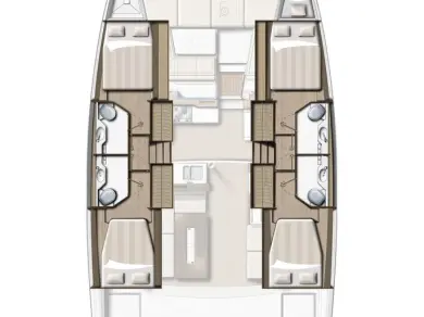 Catamaran hire in Pirovac - Bali Bali 4.2