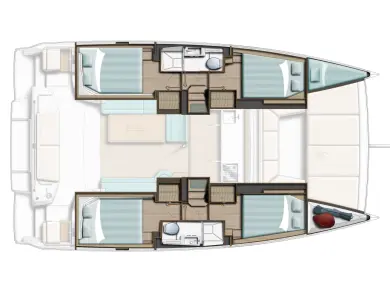 Bali Bali Catsmart charter bareboat or skippered in  Pirovac
