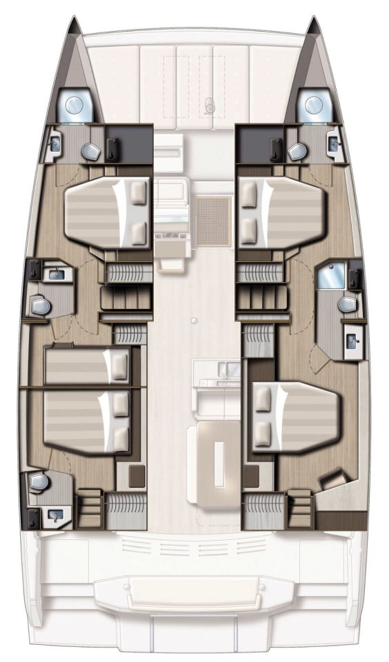 Catamaran to hire Seget Donji at the best price