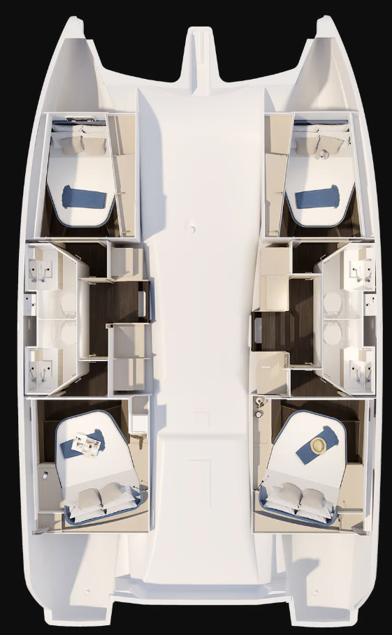 Hire Catamaran with or without skipper Fountaine Pajot Saint-Mandrier-sur-Mer