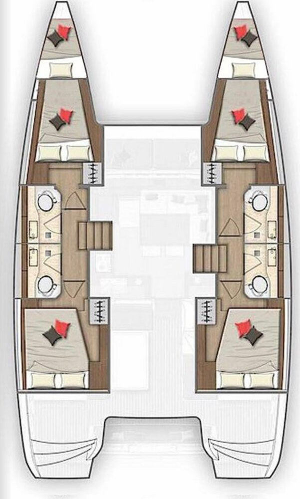 Hire Catamaran with or without skipper Lagoon Deme of Volos