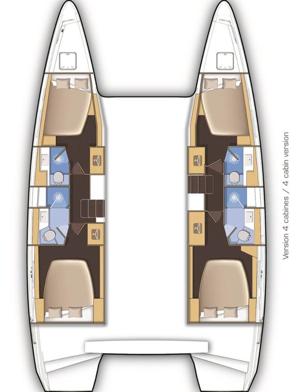 Yacht hire Primošten cheap Lagoon 42