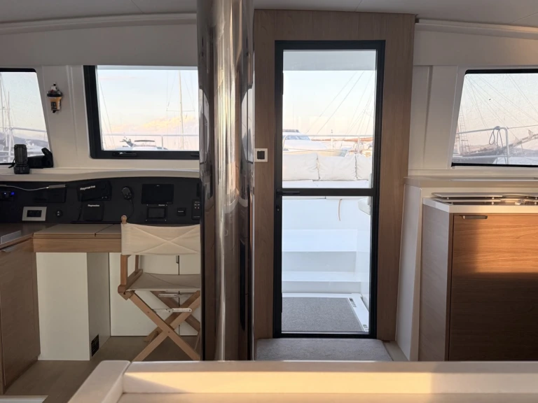 Bali Bali 4.8 (5+1 cab) charter bareboat or skippered in  Néa Péramos