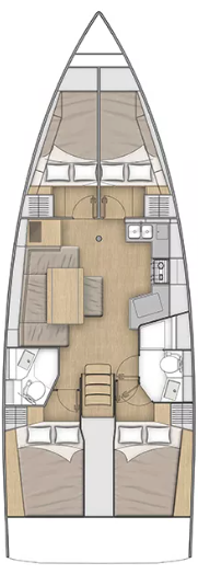 Hire Sailboat with or without skipper Bénéteau Paros (Island)