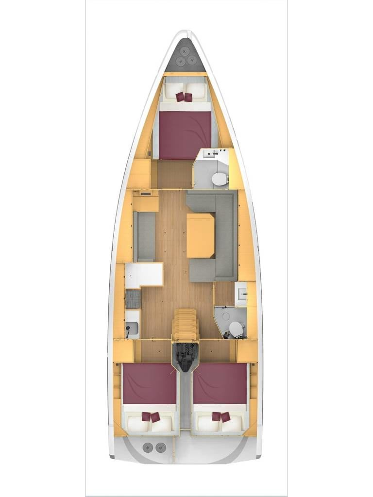 Sailboat hire in Marmaris - Bavaria Bavaria C42