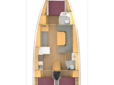 Sailboat hire in Marmaris - Bavaria Bavaria C42