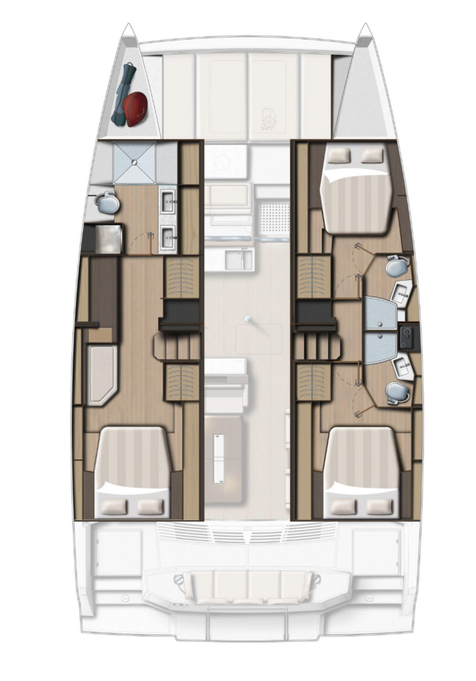 Catamaran hire in Marsh Harbour - Bali Bali 4.4