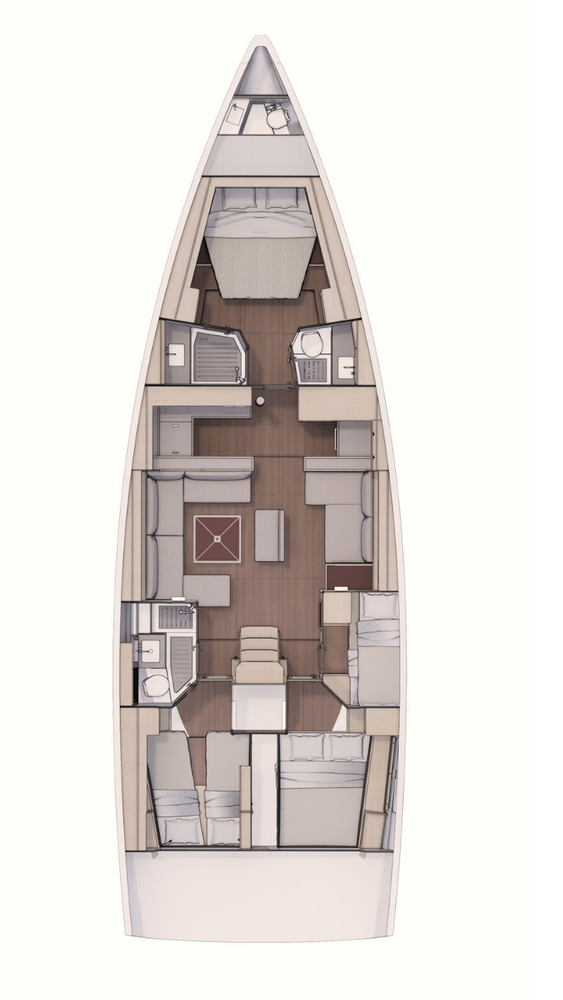 Hire Sailboat Dufour with a boat licence