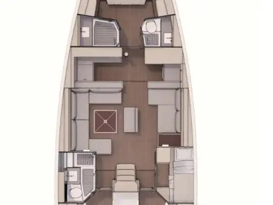 Hire Sailboat Dufour with a boat licence