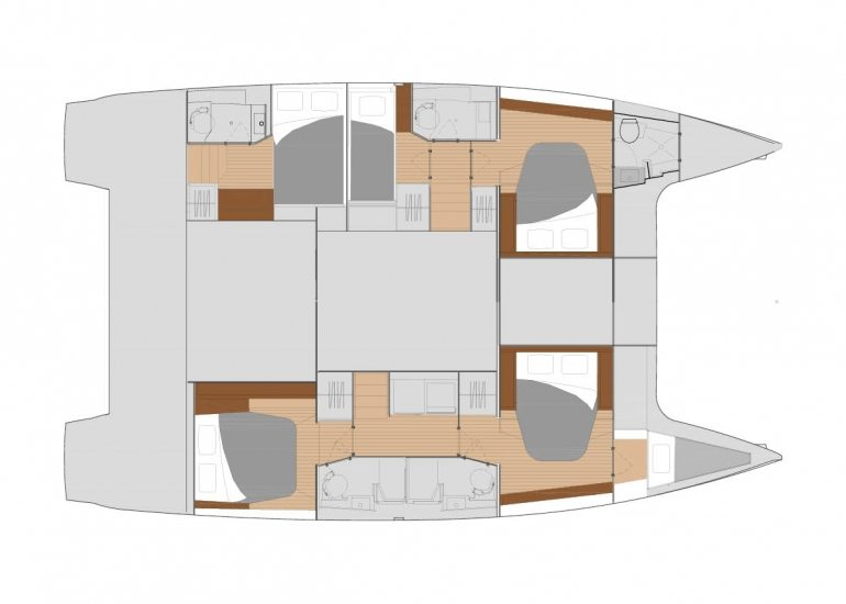 Hire a Fountaine Pajot Saona 47 Ao Po