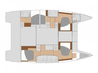 Hire a Fountaine Pajot Saona 47 Ao Po