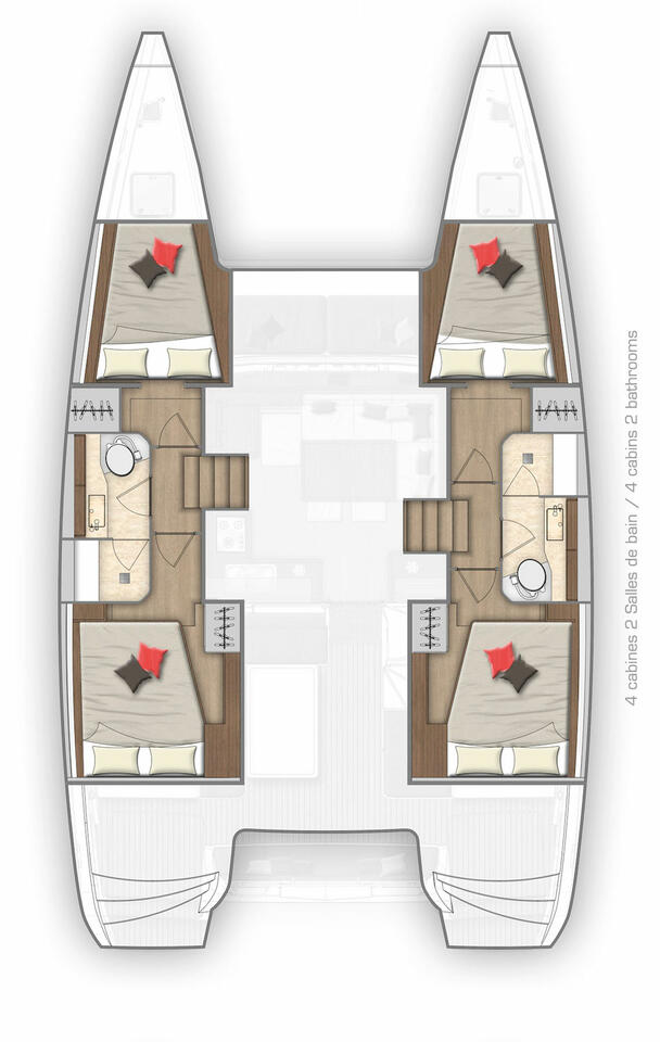 Yacht hire Ao Po cheap Lagoon 40