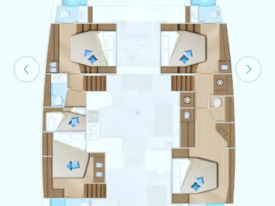 Hire Catamaran with or without skipper Lagoon Ao Po
