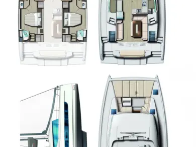 Catamaran to hire Marmaris at the best price
