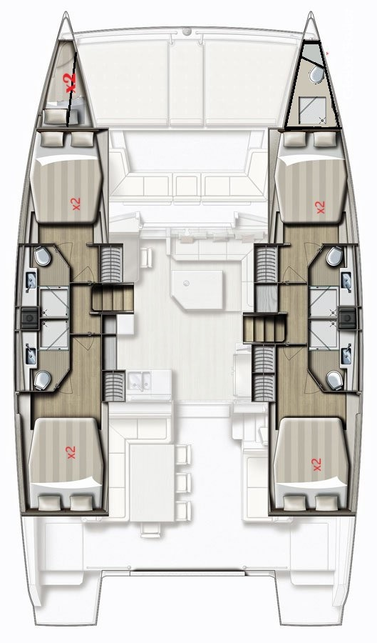 Hire Catamaran with or without skipper Bali Port de Pollença