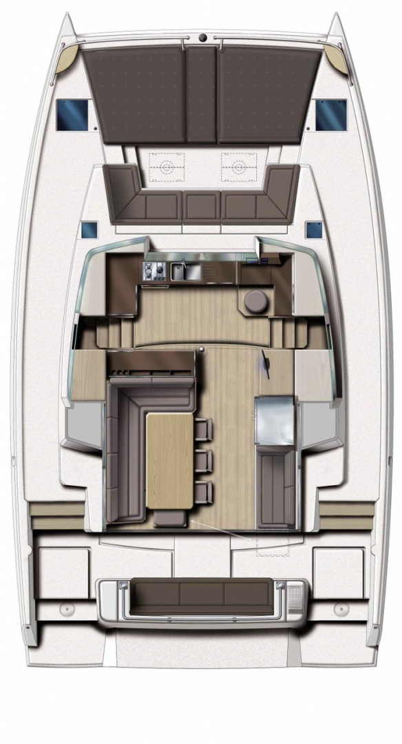 Bali Bali 4.3 charter bareboat or skippered in  Eden Island