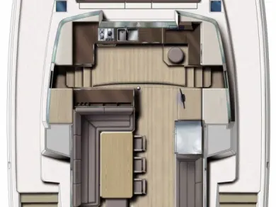 Bali Bali 4.3 charter bareboat or skippered in  Eden Island