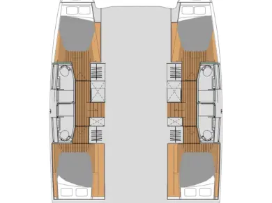 Catamaran hire in Mai Khao - Fountaine Pajot Elba 45