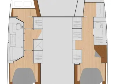 Yacht charter Rogoznica - Fountaine Pajot Isla 40 on SamBoat