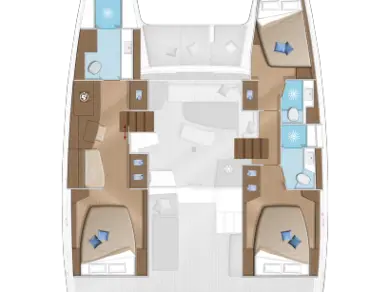 Yacht hire Rogoznica cheap Lagoon 42