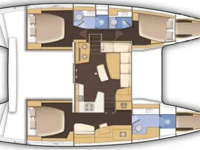 Hire Catamaran with or without skipper Lagoon Rogoznica