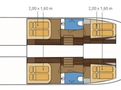 Yacht charter Primošten - Fountaine Pajot Fountaine Pajot MY 37 on SamBoat