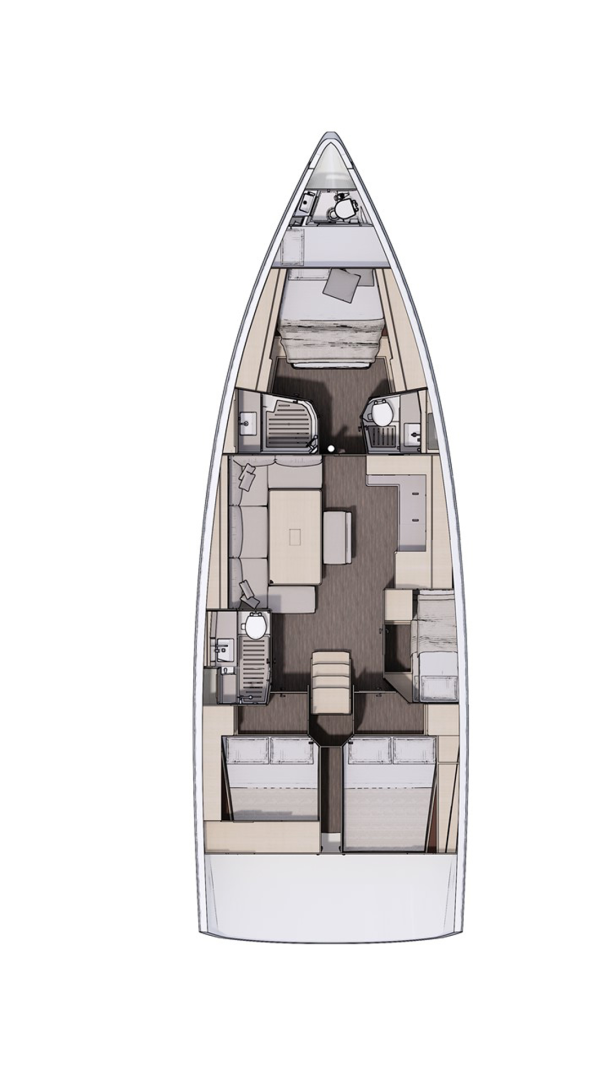 Sailboat hire in Göcek - Dufour Dufour 470